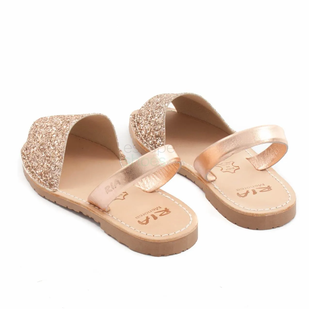 SANDáLIAS RIA MENORCA 21224S2 GLITTER SL15 C/9 PEACH