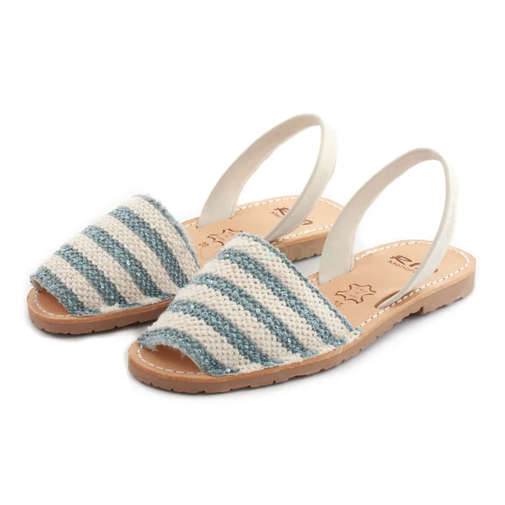 Sandálias RIA MENORCA Grimaldi N1 Branco Azul