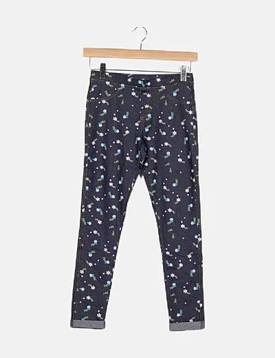 Sfera Pantalón multicolor estampado floral