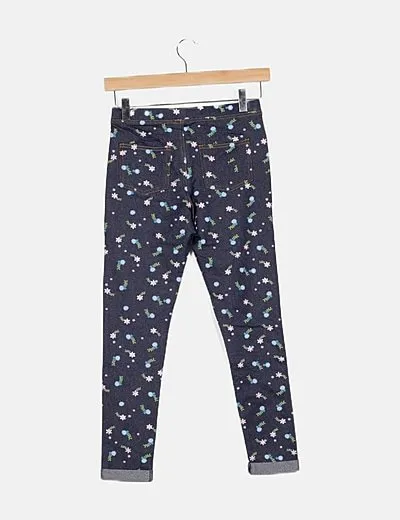 Sfera Pantalón multicolor estampado floral