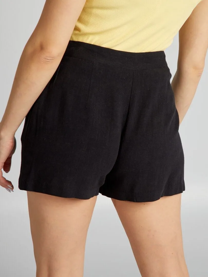 SHORT VAPOROSO  NEGRO