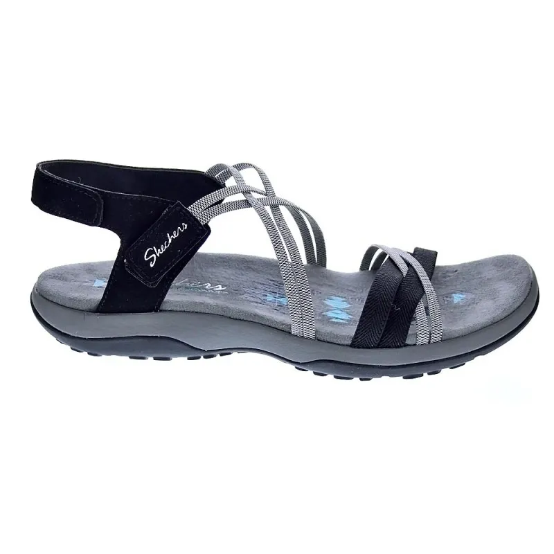 Skechers Sandalias Mujer Reggae Slim Negro