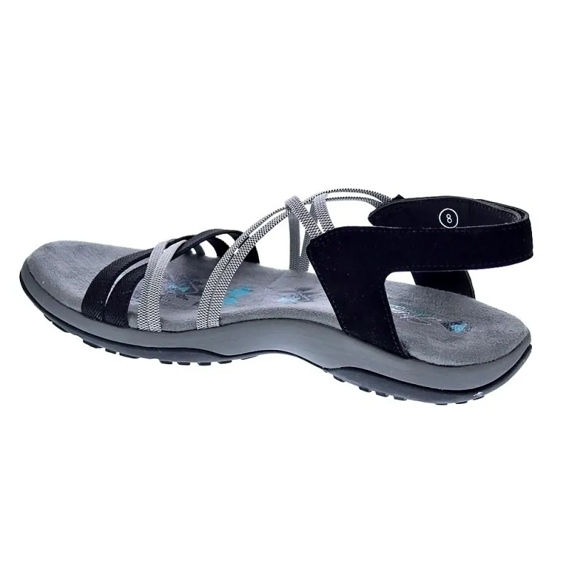 Skechers Sandalias Mujer Reggae Slim Negro