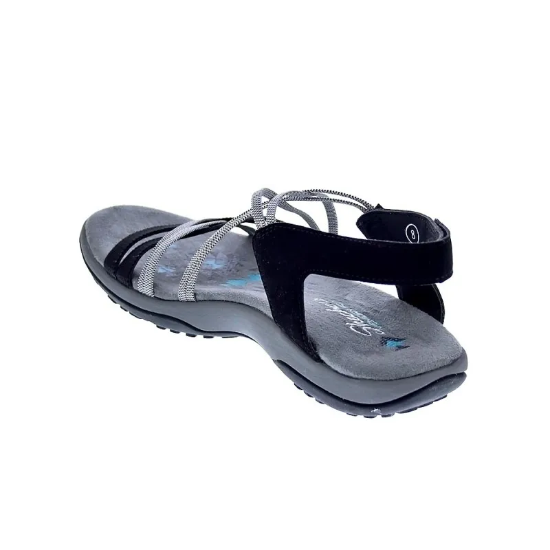 Skechers Sandalias Mujer Reggae Slim Negro