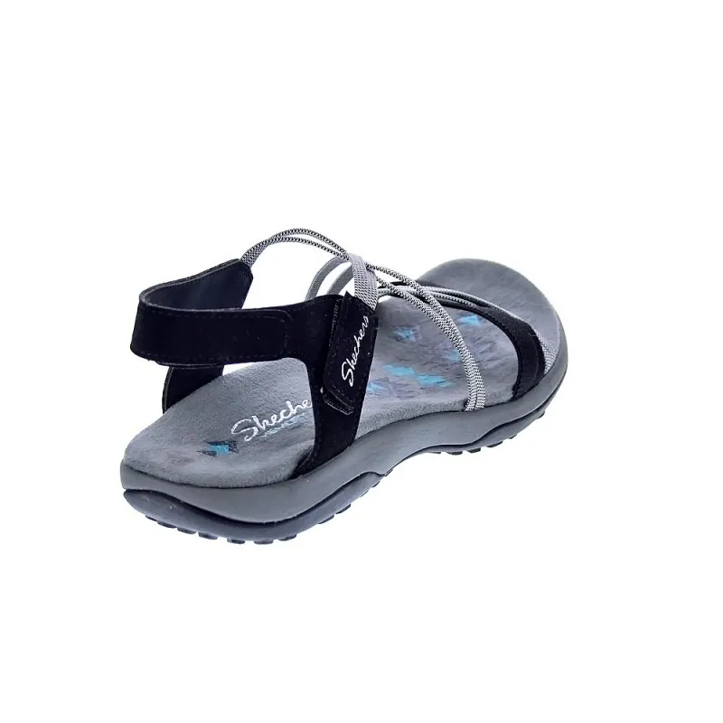 Skechers Sandalias Mujer Reggae Slim Negro