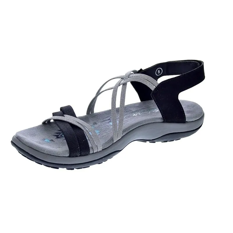 Skechers Sandalias Mujer Reggae Slim Negro
