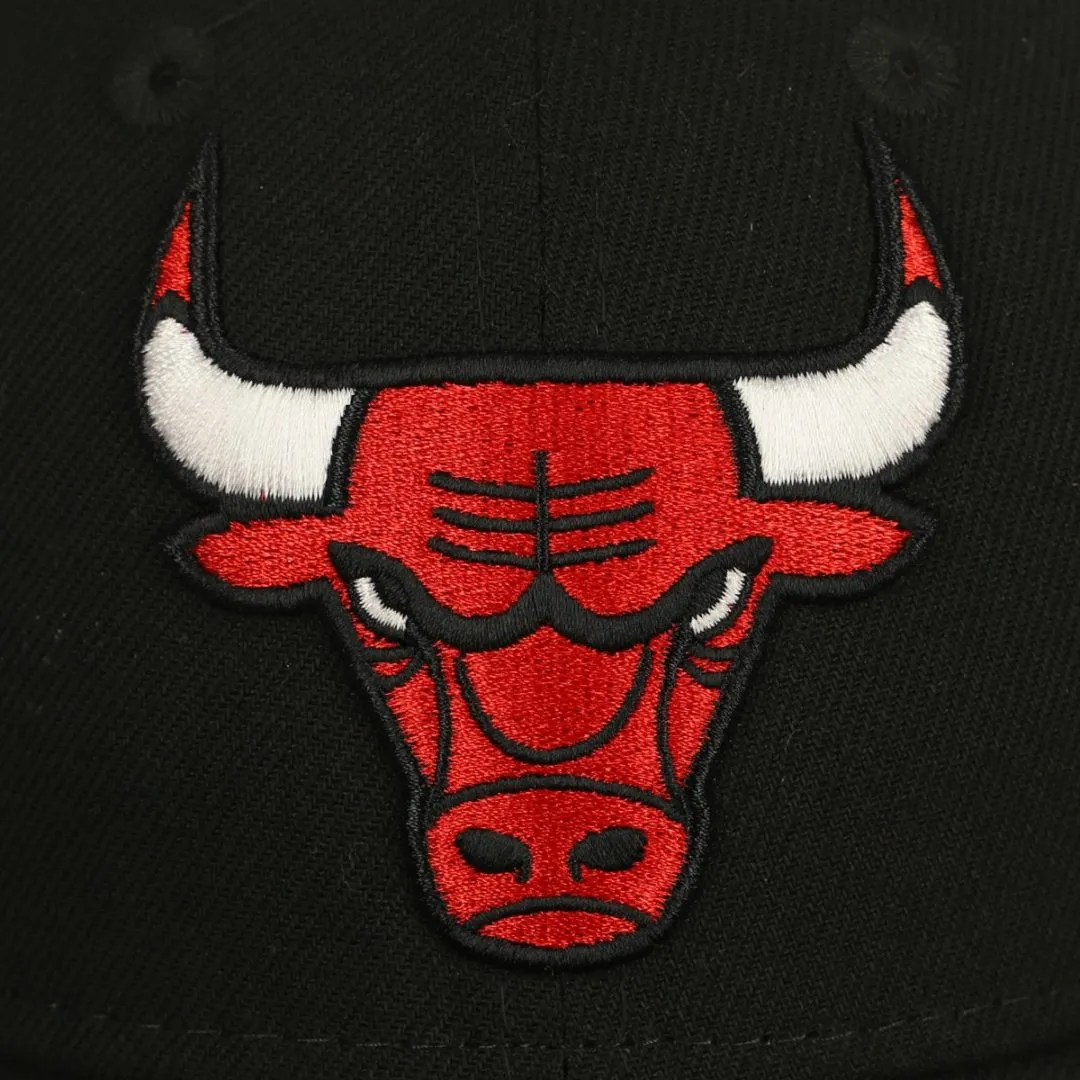 Snapback New Era 940 Chicago Bulls Black