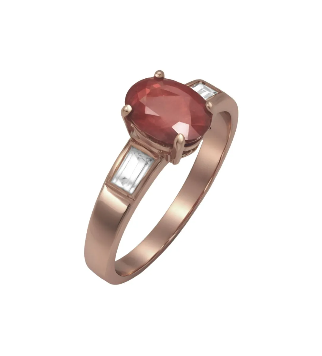 Sortija mujer oro rosa 18 ktes rubí y diamantes 020_SB10879