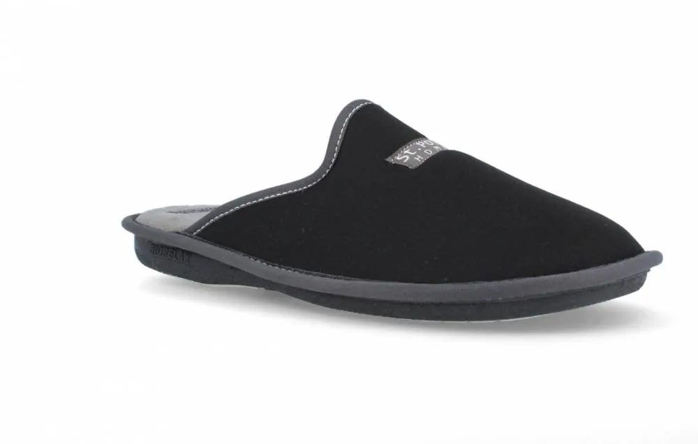 ST. POLK  ZAPATILLAS LICRA NEGRO
