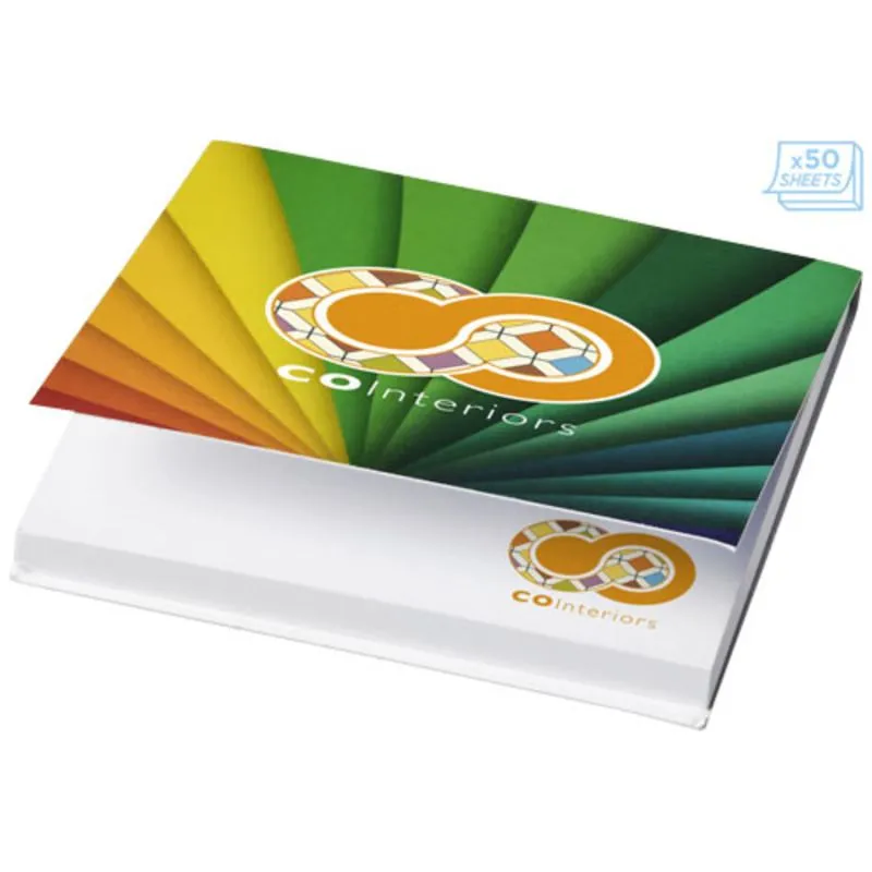 STICKYMATE® NOTAS ADHESIVAS DE 75X75 CON TAPA BLANDA