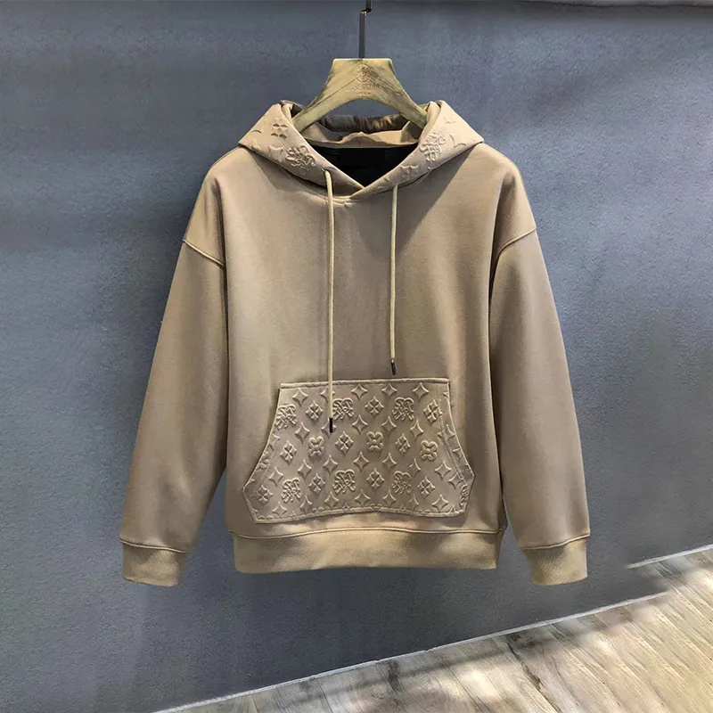 Sudadera con capucha con capucha de algodón para capucha para hombres y mujeres con capucha de algodón de algodón con manga larg