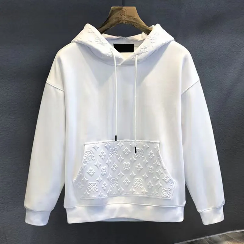 Sudadera con capucha con capucha de algodón para capucha para hombres y mujeres con capucha de algodón de algodón con manga larg