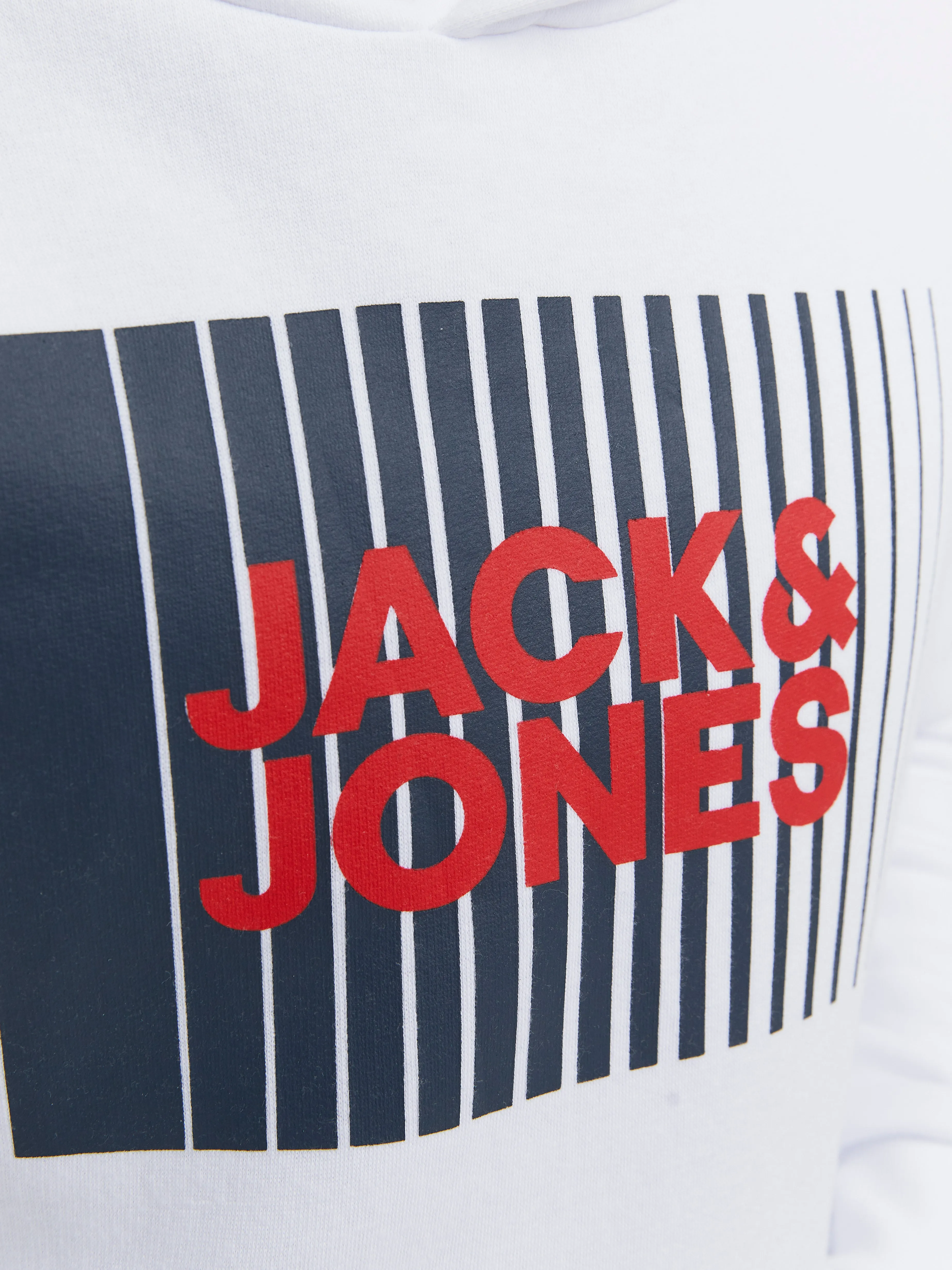 Sudadera con capucha Logotipo Junior | Blanco | Jack & Jones®