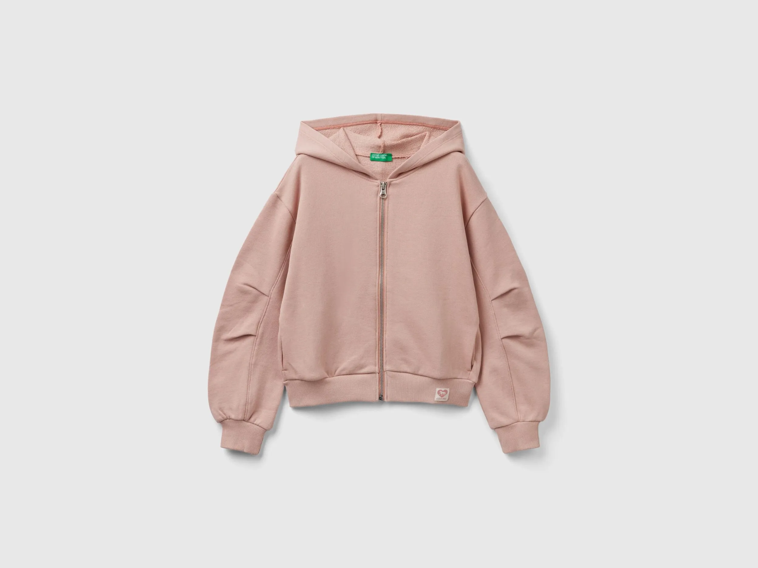 Sudadera con cremallera y capucha