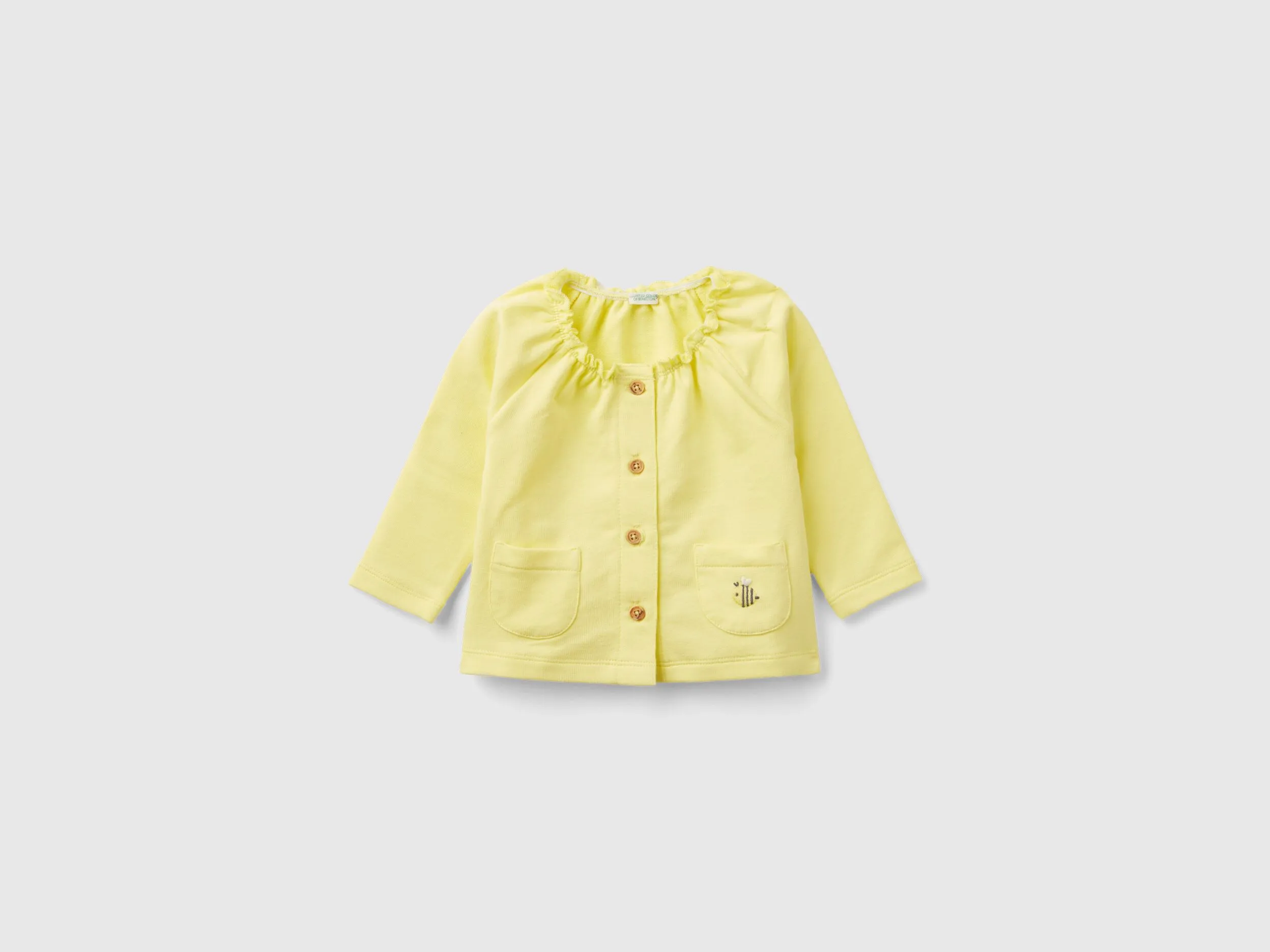 Sudadera de algodón orgánico elástico