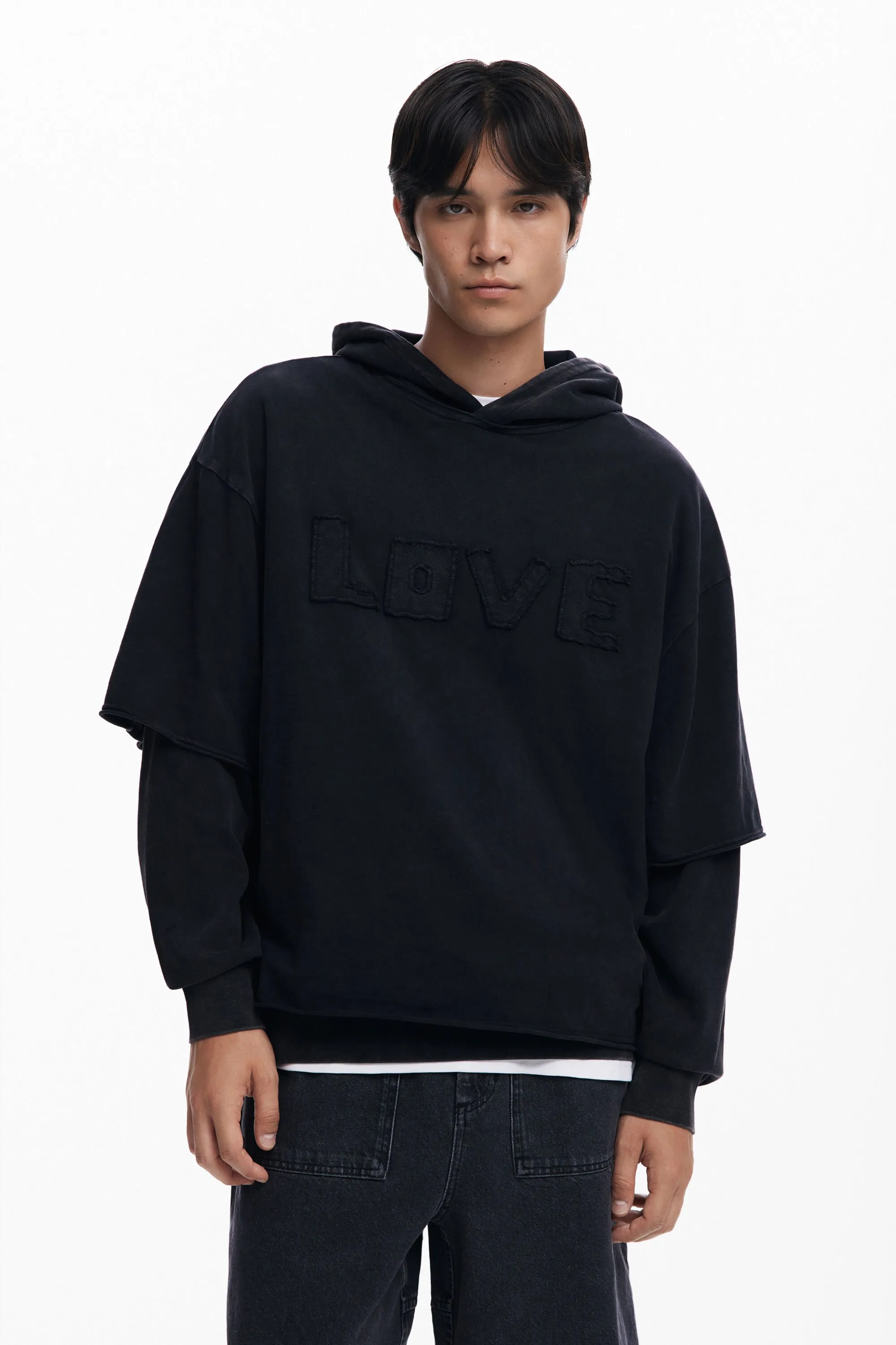 Sudadera doble manga