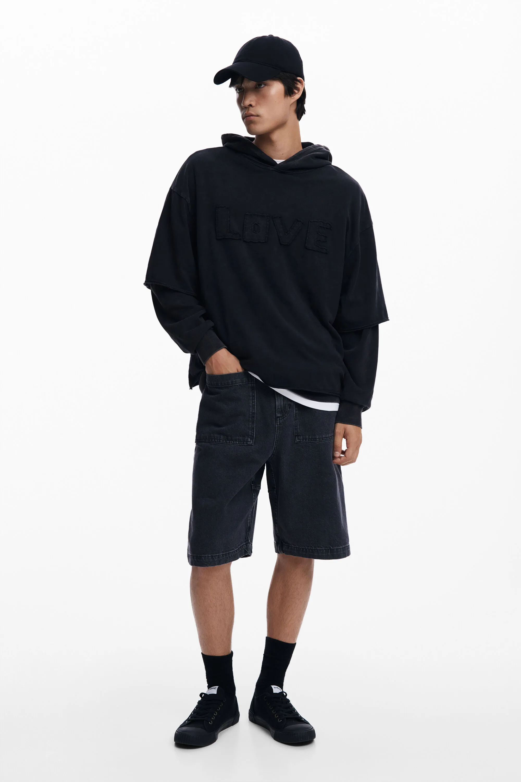 Sudadera doble manga