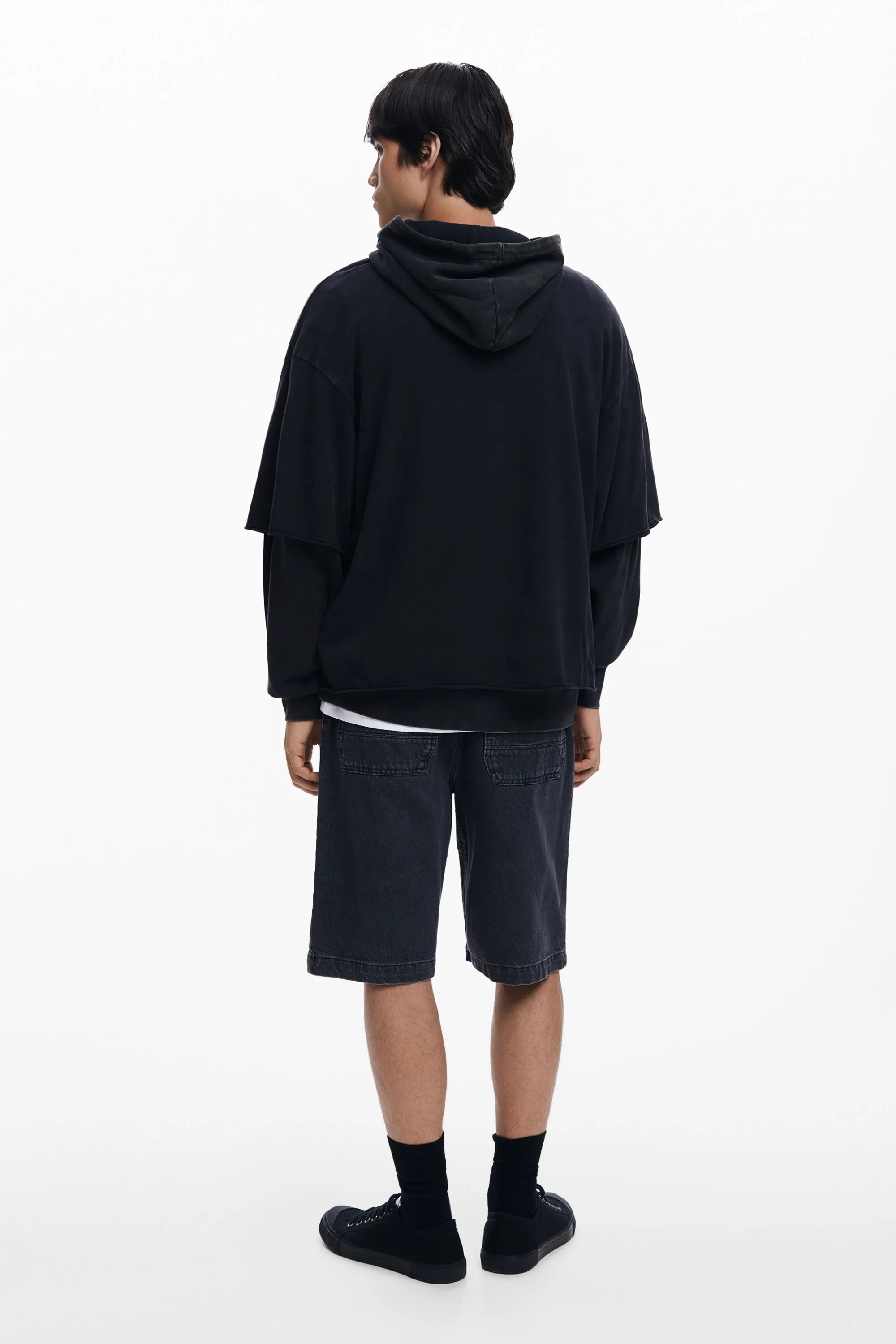Sudadera doble manga