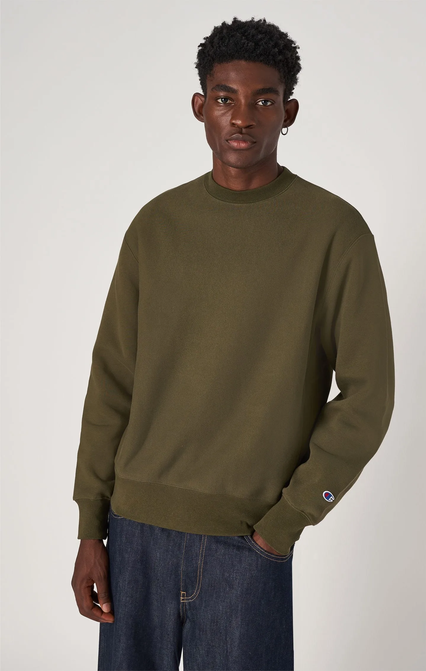Sudadera relajada Reverse Weave
