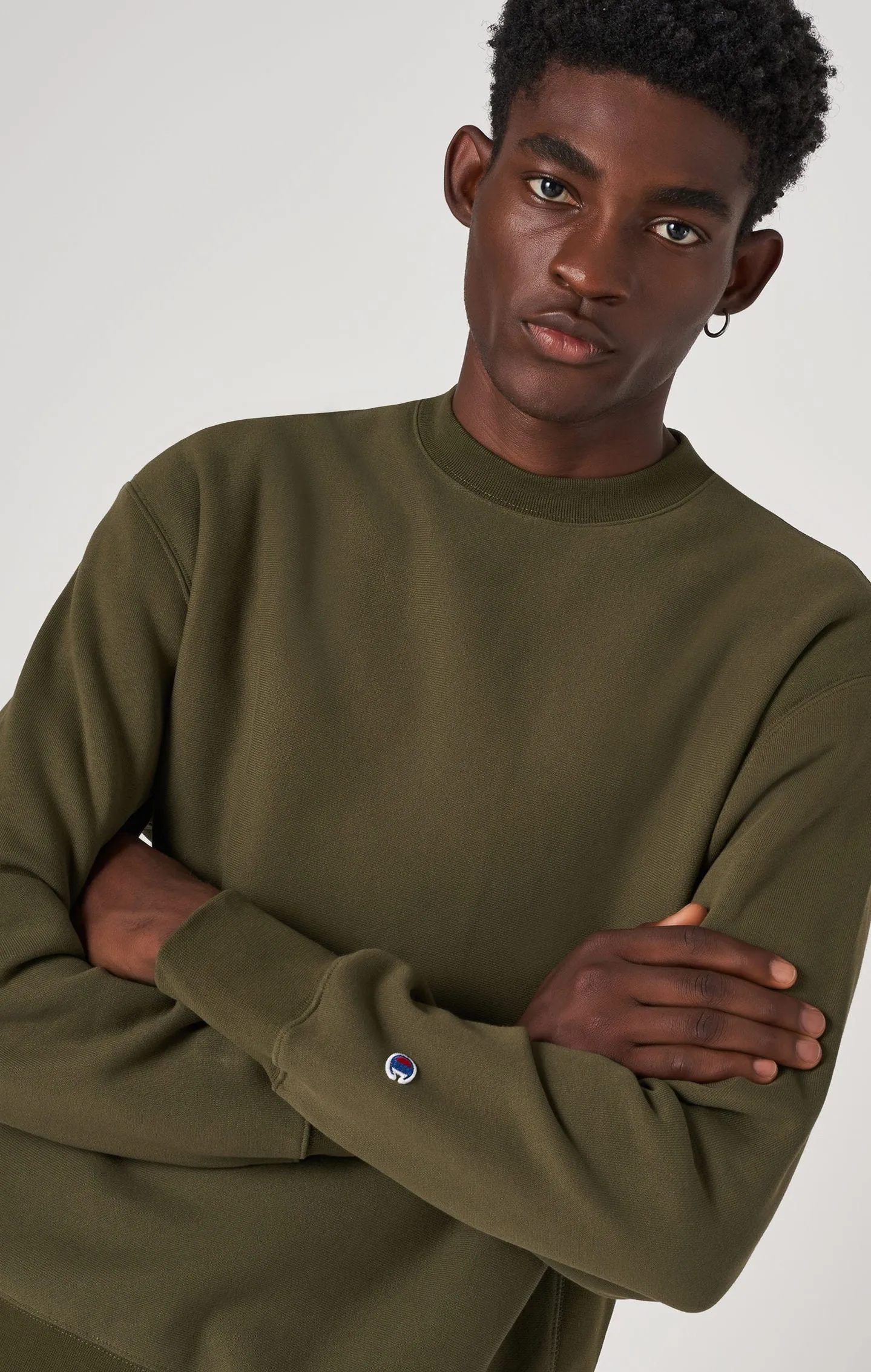 Sudadera relajada Reverse Weave