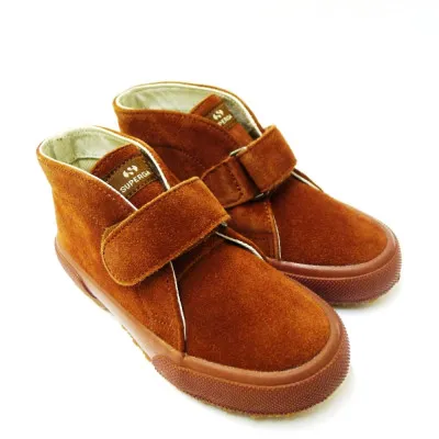 SUPERGABotas ante velcro niño Superga 2173 Bsuej