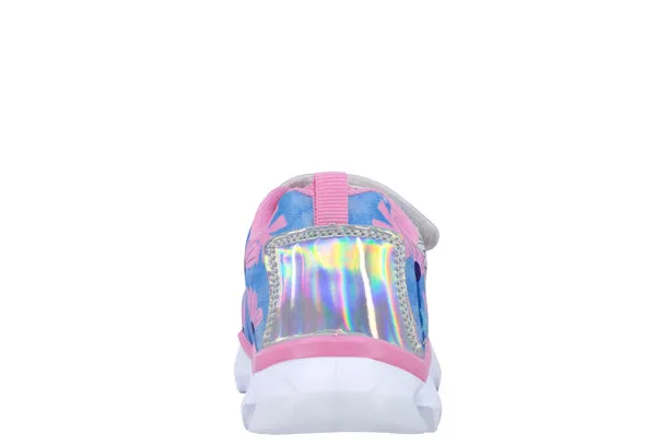 Tenis Niña Frozen Velcro Con Luces Georgie