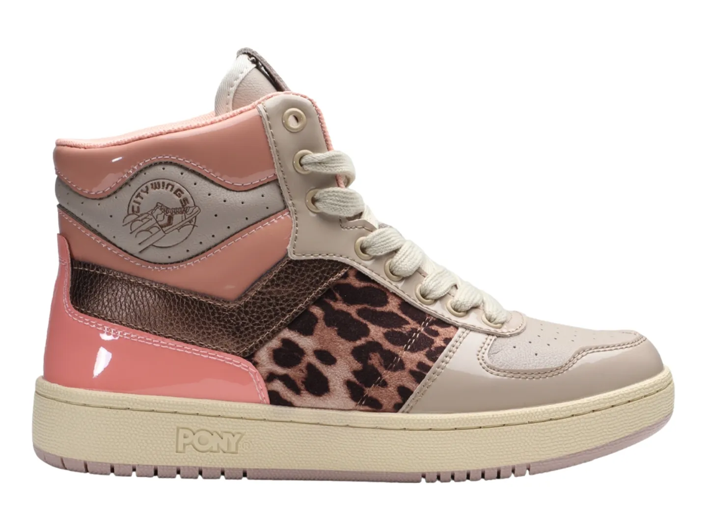 Tenis Pony Wings Hi  Para Mujer