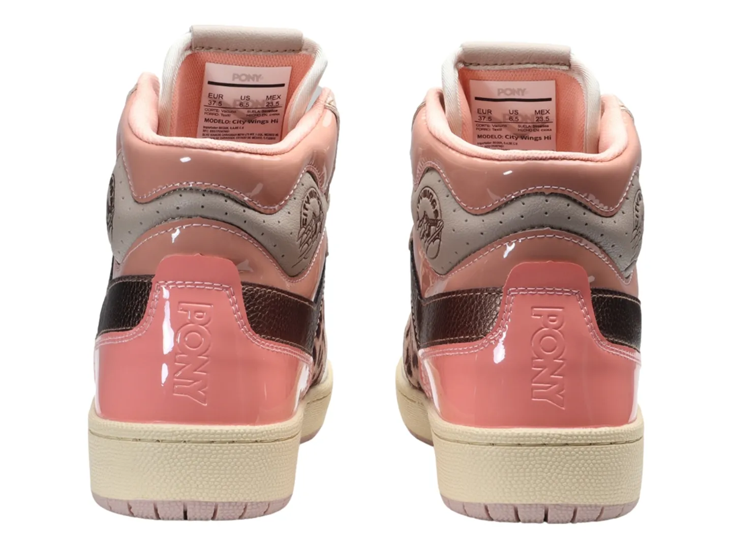 Tenis Pony Wings Hi  Para Mujer