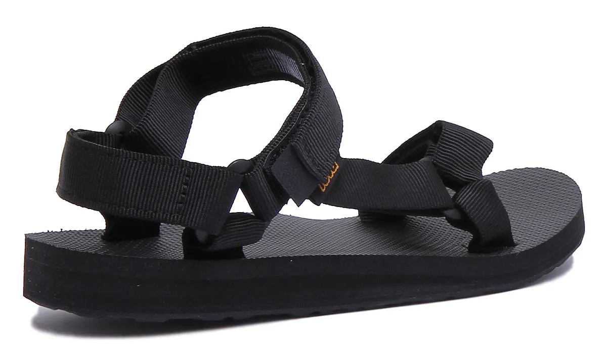 Teva Original Universal Sandalia con correa delantera y trasera para mujer en caqui