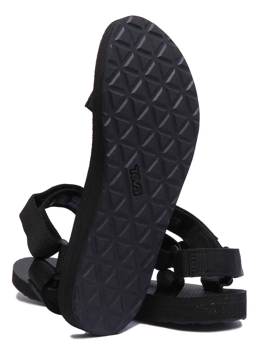 Teva Original Universal Sandalia con correa delantera y trasera para mujer en caqui