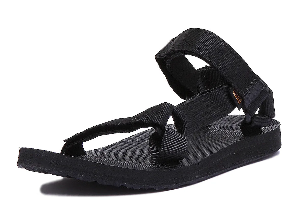 Teva Original Universal Sandalia con correa delantera y trasera para mujer en caqui