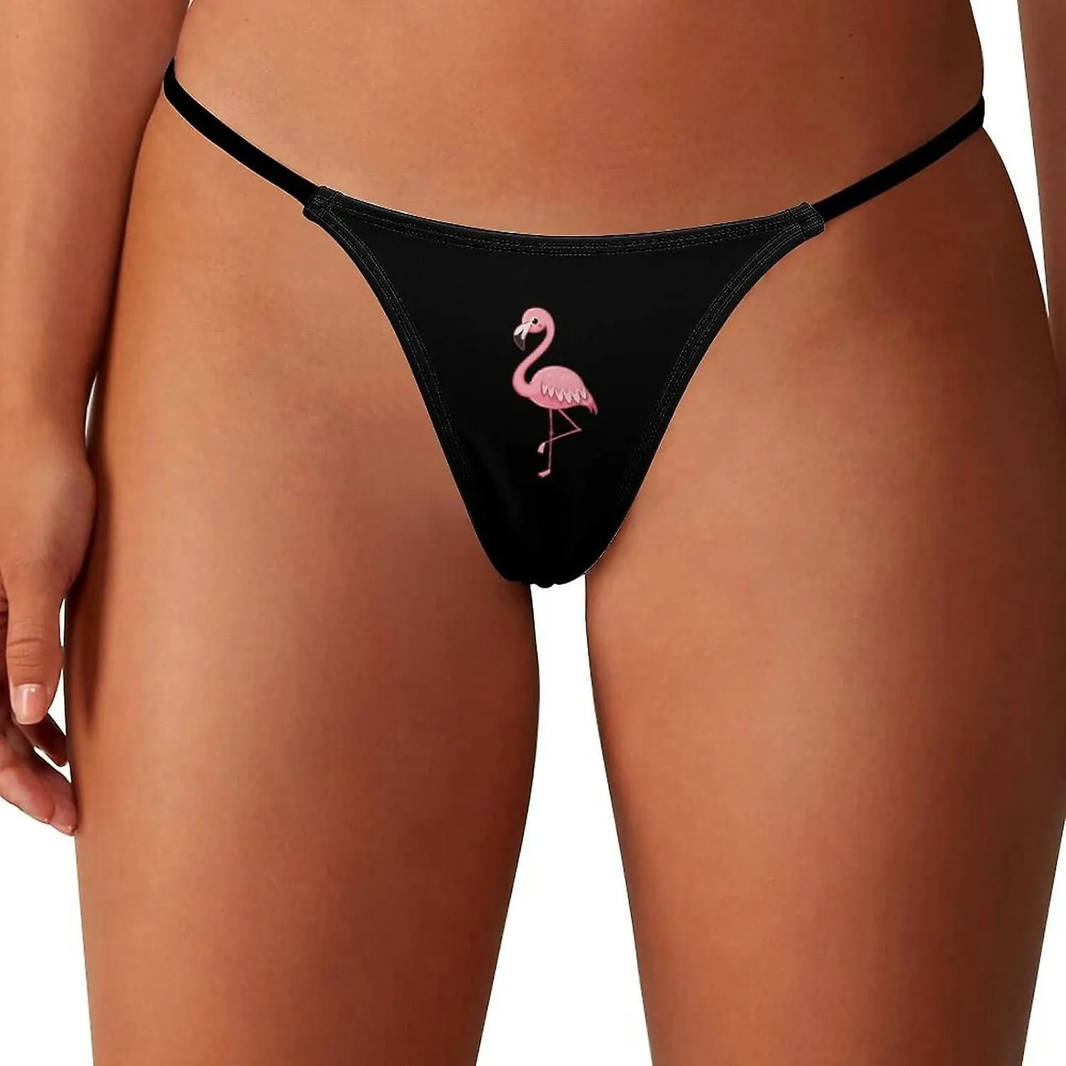 THE CUTE BEAUTIFUL PINK FLAMINGO WOMEN'S PANTIES GSTRINGS THONG SEXY T BACK PANTYGT118