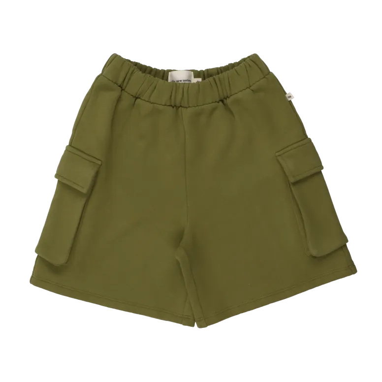THE NEW SOCIETY NEWBURY  BERMUDAS CARGO DE ALGODóN  EN CAQUI