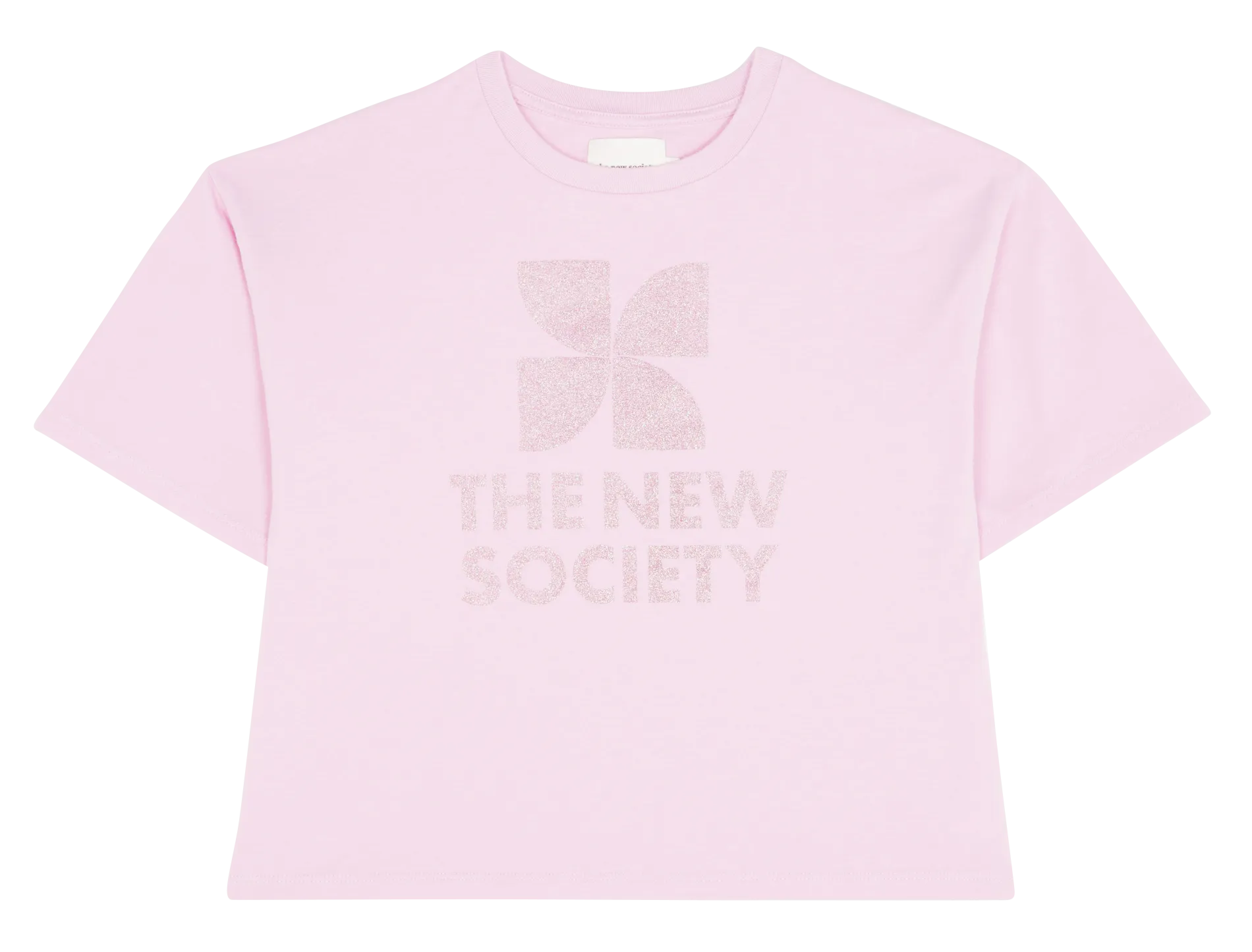THE NEW SOCIETY ONTARIO  CAMISETA ESTAMPADA DE ALGODóN EN VIOLETA