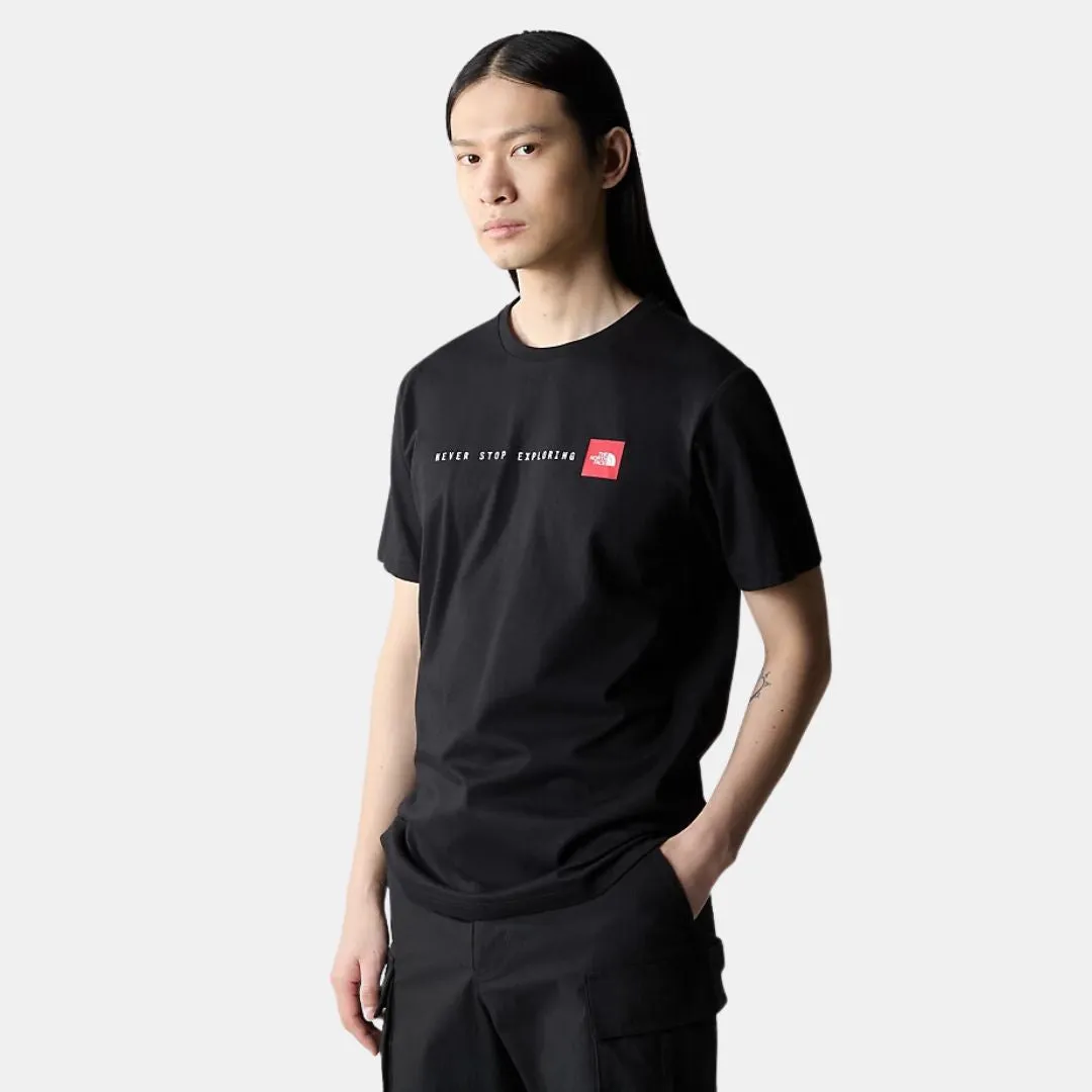 THE NORTH FACE NEVER STOP EXPLORING TSHIRT BLACK