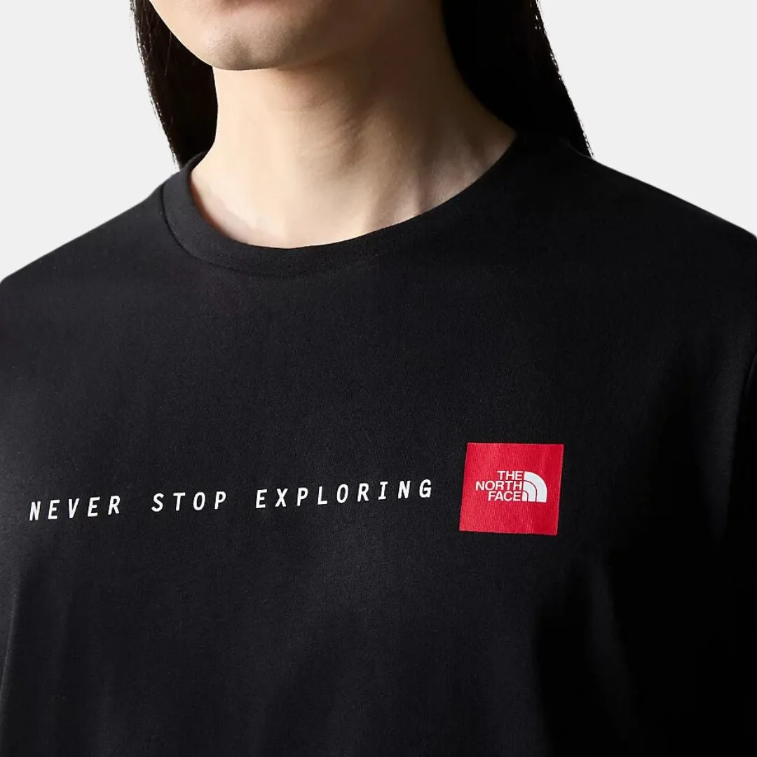 THE NORTH FACE NEVER STOP EXPLORING TSHIRT BLACK