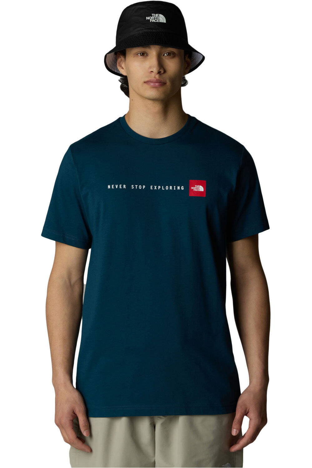 The North Face NEVER STOP EXPLORING Camiseta Montaña Manga Corta Hombre