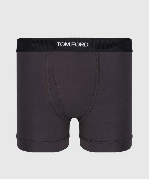 Tom Ford Gray logo boxer briefs