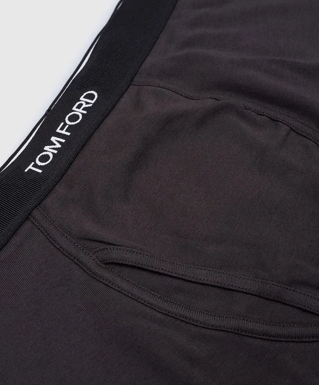 Tom Ford Gray logo boxer briefs
