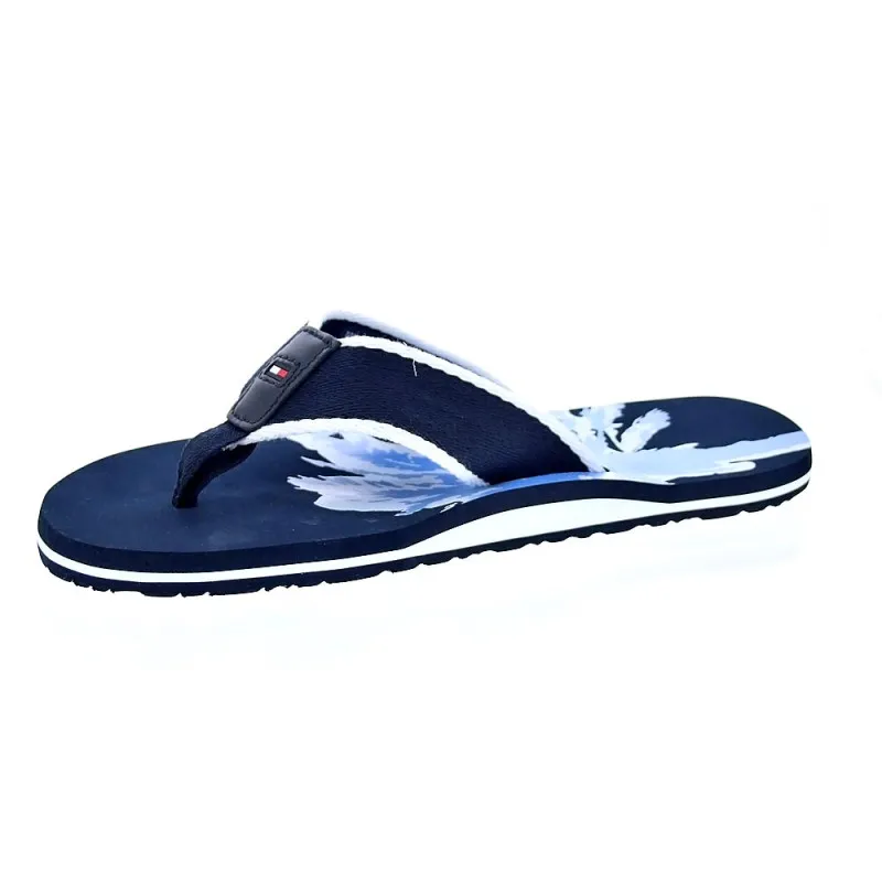 Tommy Hilfiger Chanclas Hombre Hilfiger Palm Azul