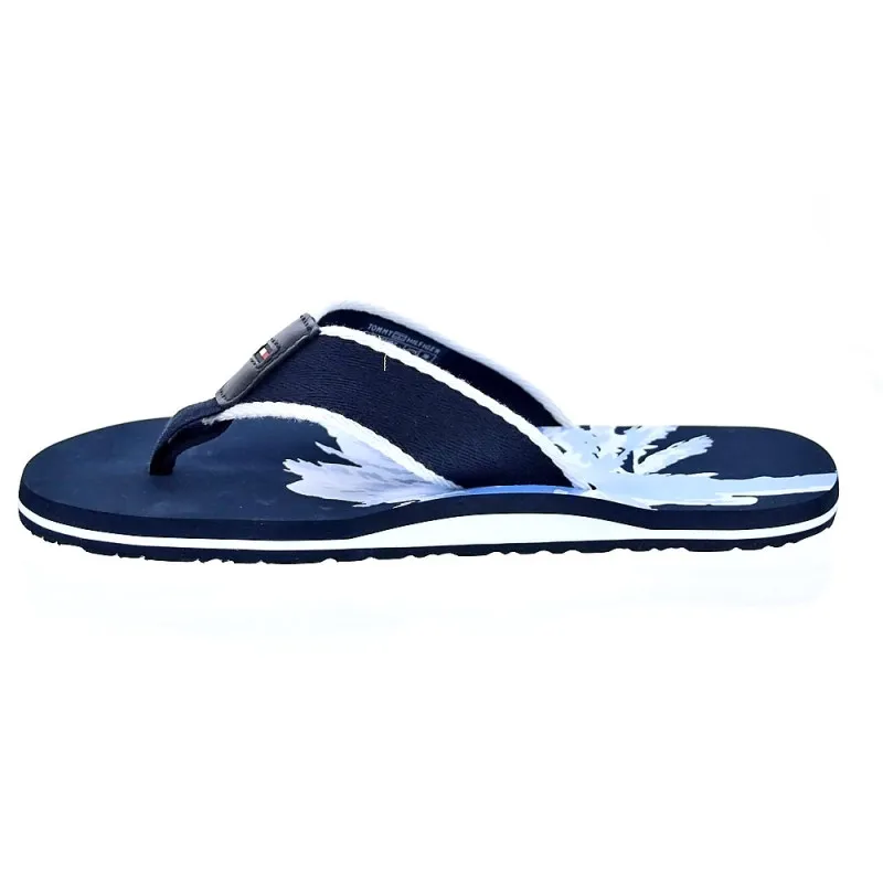 Tommy Hilfiger Chanclas Hombre Hilfiger Palm Azul
