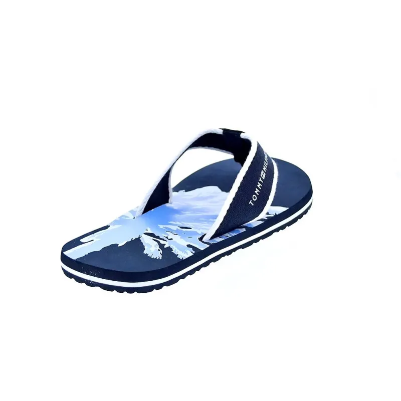 Tommy Hilfiger Chanclas Hombre Hilfiger Palm Azul