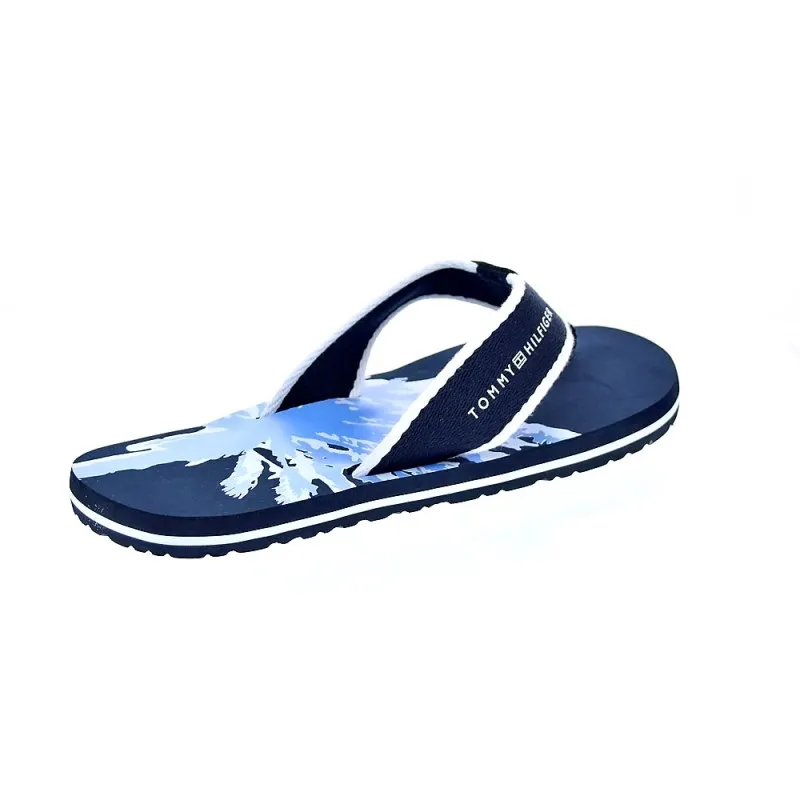 Tommy Hilfiger Chanclas Hombre Hilfiger Palm Azul