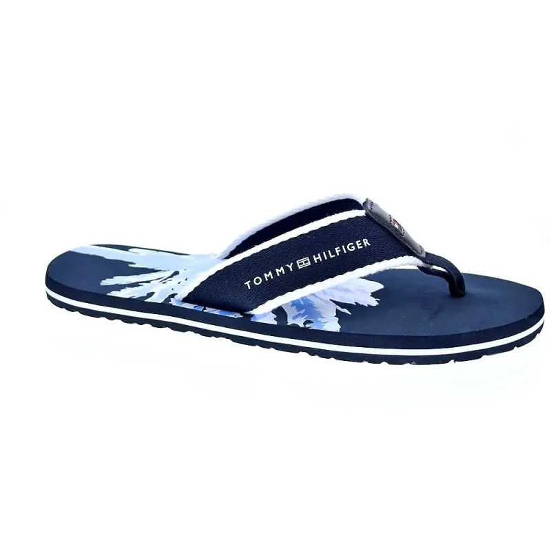 Tommy Hilfiger Chanclas Hombre Hilfiger Palm Azul