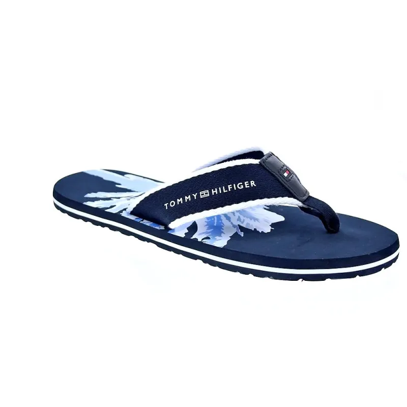 Tommy Hilfiger Chanclas Hombre Hilfiger Palm Azul