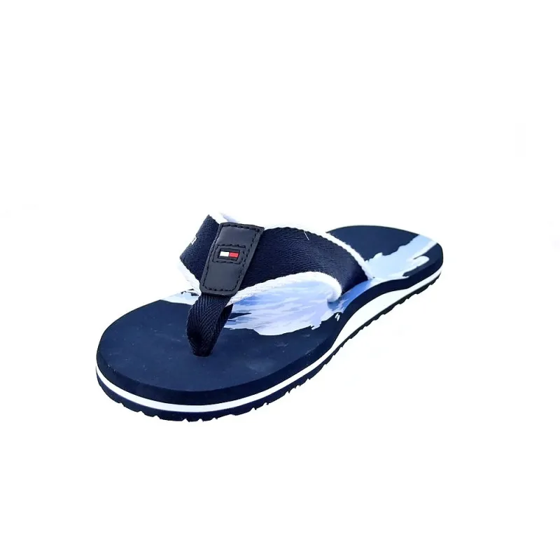 Tommy Hilfiger Chanclas Hombre Hilfiger Palm Azul