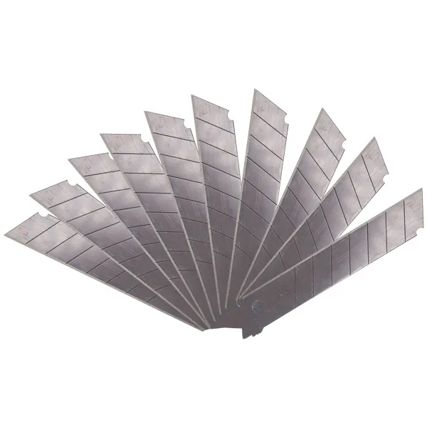 TOPMASTER  370125  JUEGO DE 10 CUCHILLAS, 125X25X0.7 MM
