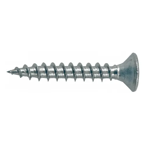 Tornillo Madera Aglomerado Cabeza Fresada Acero (65 Uds) 3x16 Mm Gris