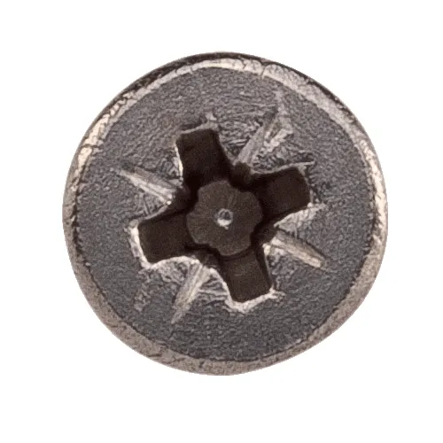 Tornillo Madera Aglomerado Cabeza Fresada Acero (65 Uds) 3x16 Mm Gris