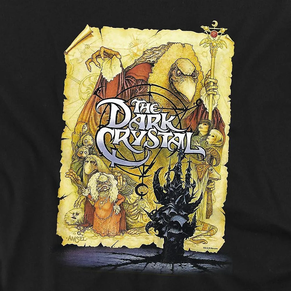 TREVCO MEN'S DARK CRYSTAL POSTER TSHIRTOI'85YU'86